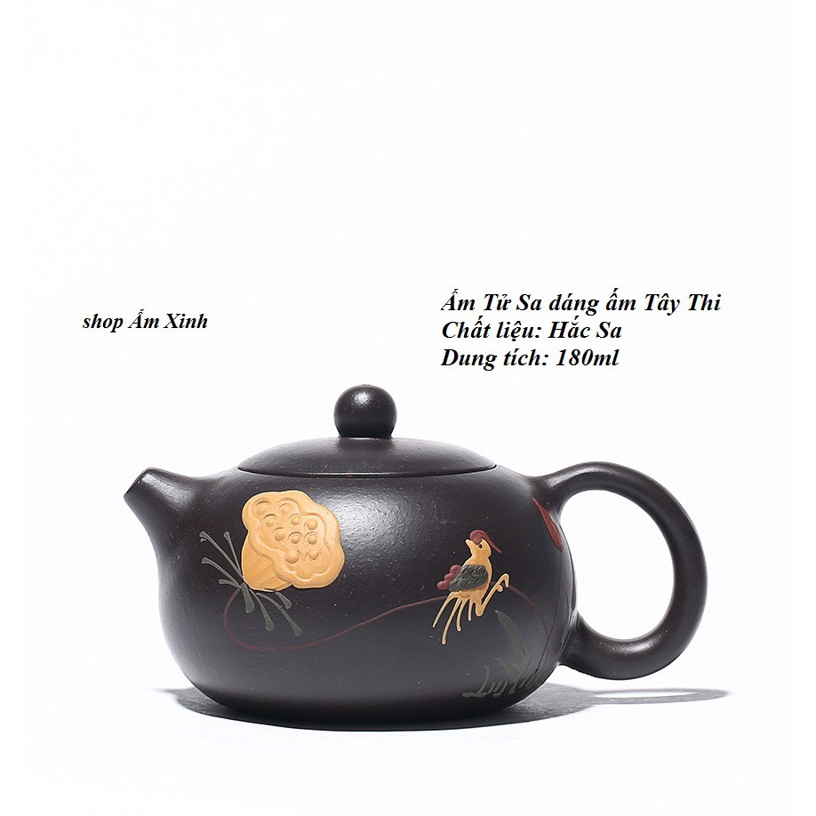 Ấm tử sa Nghi Hưng Tây Thi (Họa My Ca)