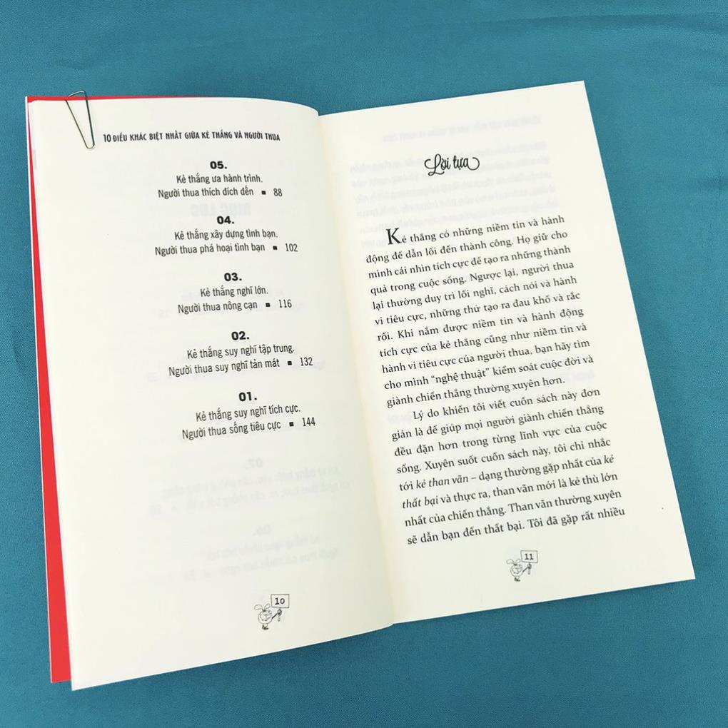 Sách - 10 Điều Khác Biệt Nhất Giữa Kẻ Thắng Và Người Thua [AlphaBooks]
