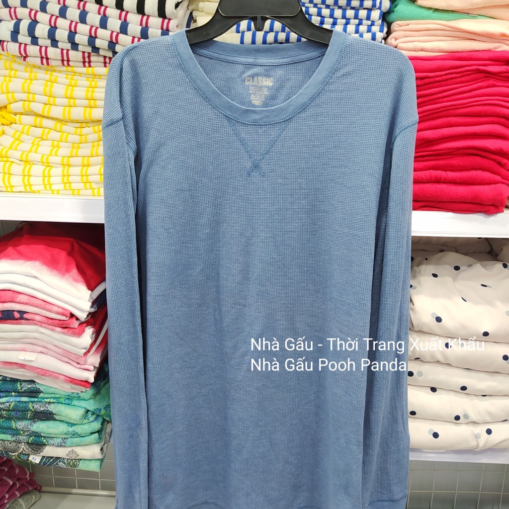 Nam bigsize áo len thu đông cho nam Navy