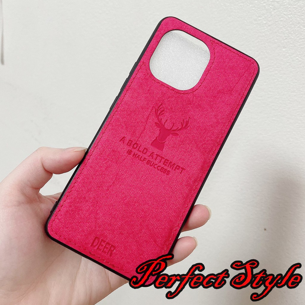 Ốp lưng Vải jean, Họa tiết Deer cho Xiaomi mi 11