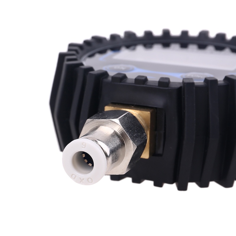 Đồng hồ đo áp suất kỹ thuật số 200psi/ Bar/ Kpa/ Kg/ Cm2 6mm