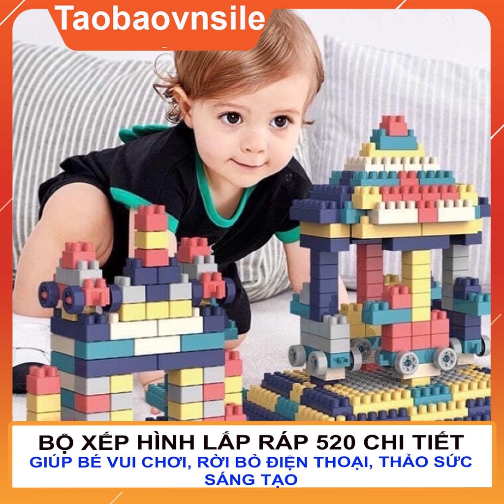 - Đồ chơi phát triển tư duy - lắp ráp cho bé