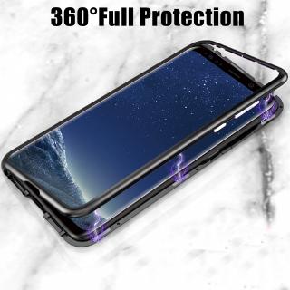 Ốp Lưng Viền Kim Loại Nam Châm Cho Samsung Note 8 Note 9 Note 10 Note 10 Pro Plus