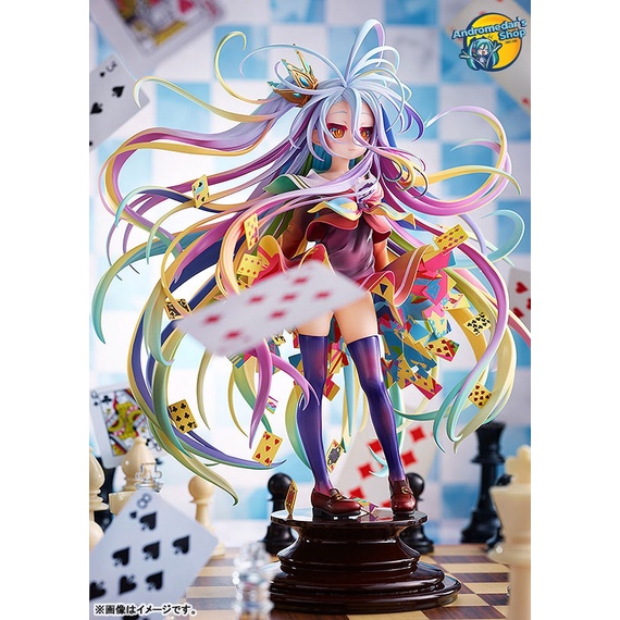 [Đặt trước] [Good Smile Company] Mô hình nhân vật No Game No Life Shiro Yuu Kamiya Art Works 1/7 Complete Figure