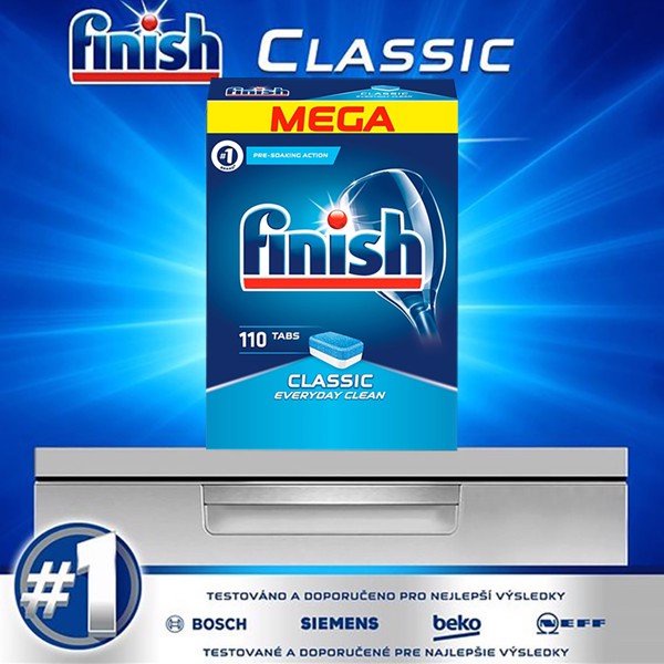 Viên rửa bát Chính hãng finish Classic 2021 - Nhập khẩu Đức