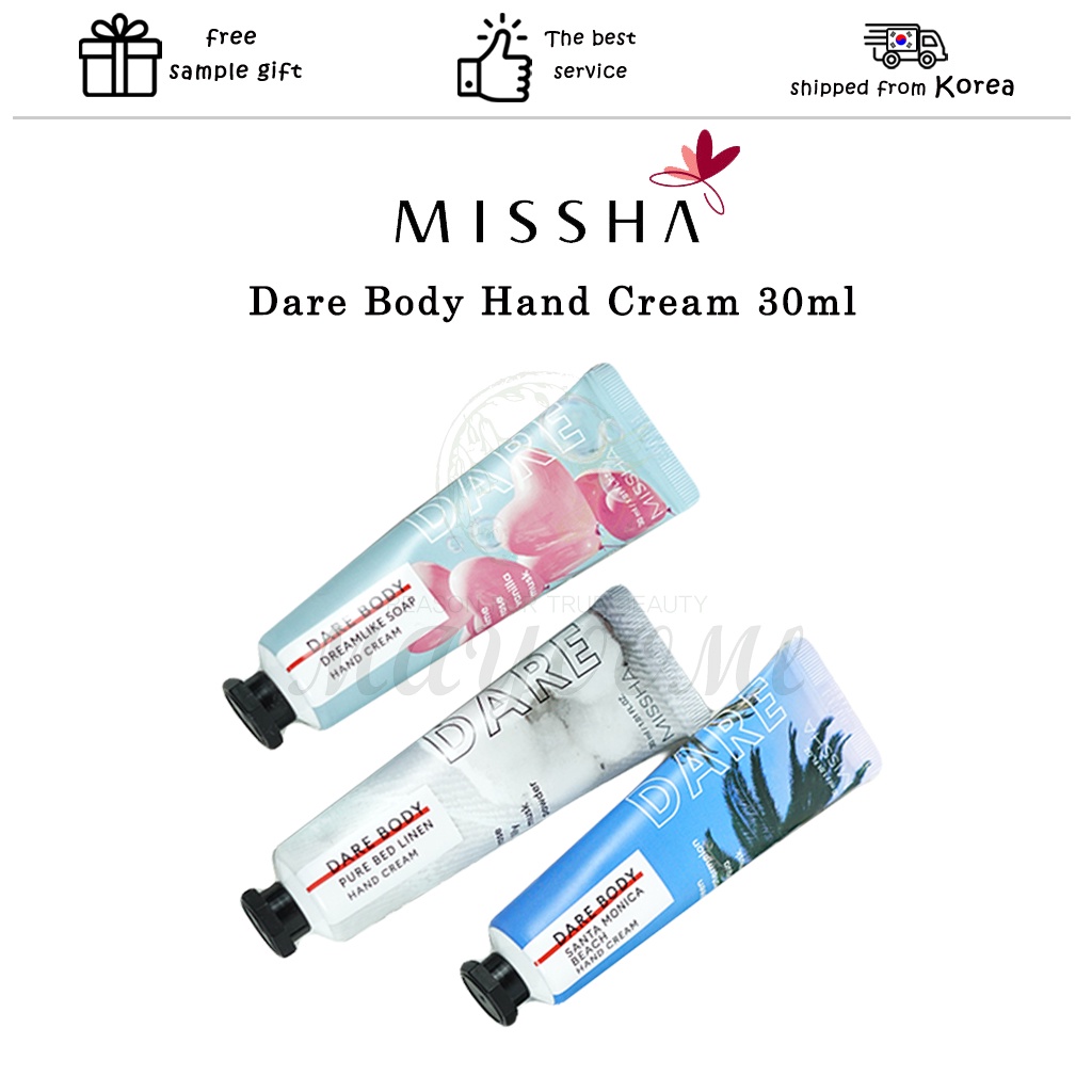 MISSHA Kem dưỡng da tay và cơ thể 30ml thương hiệu MISSHIRE