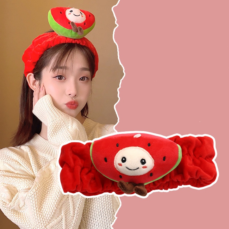 Băng đô rửa mặt trang điểm chống trượt nhiều kiểu dễ thương