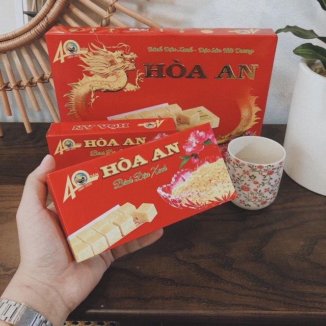 Bánh đậu xanh Hoà An 200g