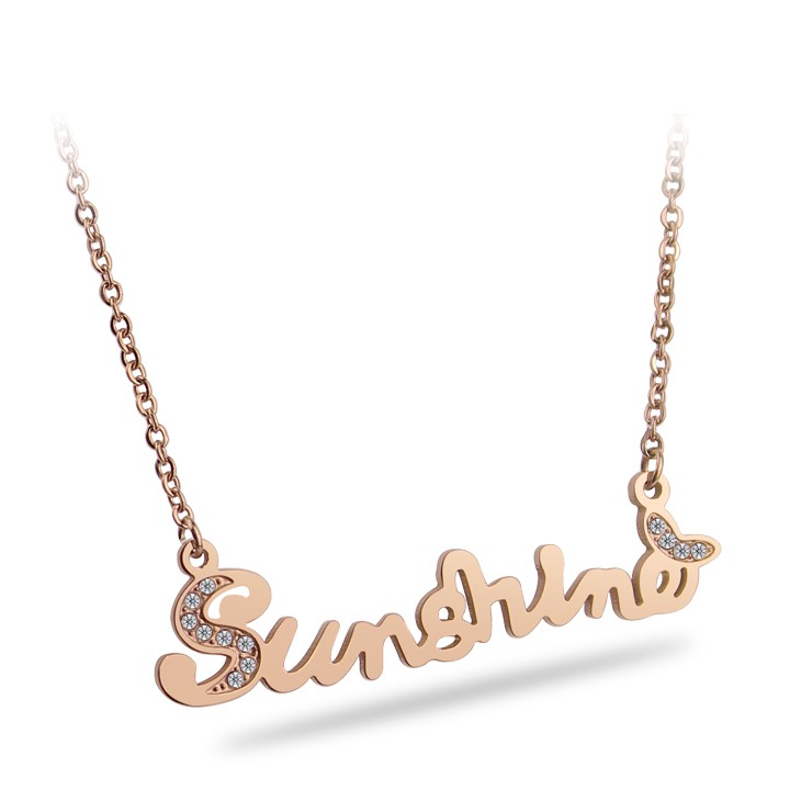 DÂY CHUYỀN TITAN CAO CẤP SUNSHINE ÁNH MẶT TRỜI TN017 - siêu đẹp, bền màu, chuẩn thời trang