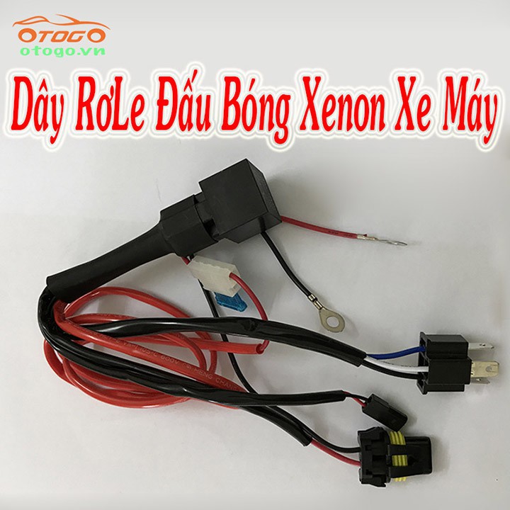 Dây RơLe Lắp Bóng Xenon Xe Máy