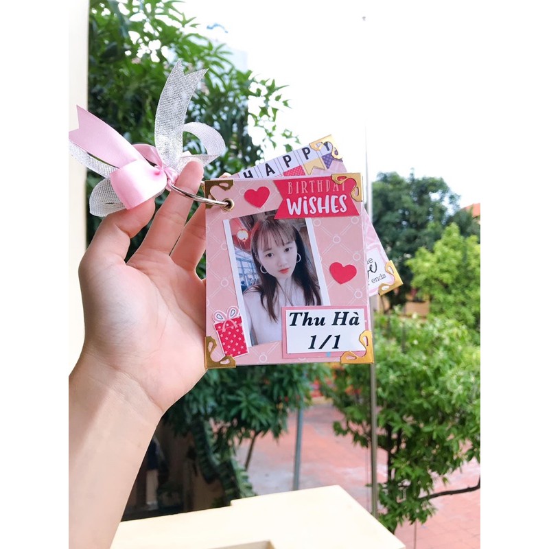 Love card - Thiệp ảnh handmade (tặng in 10 ảnh)