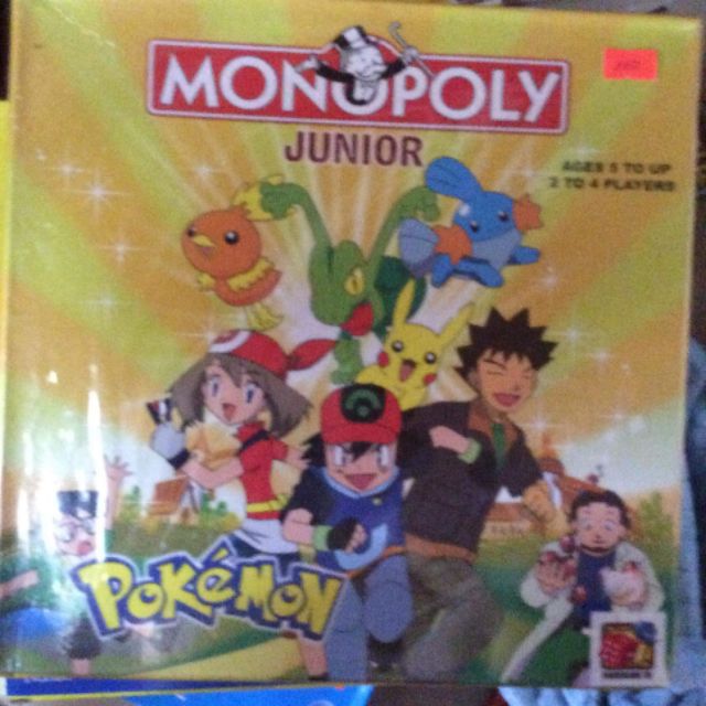 Monopoly Junior Pokemon - Cờ Tỷ Phú Pokemon