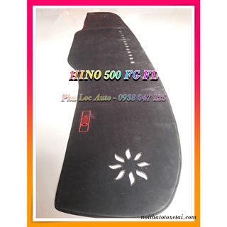 Thảm nhung lót taplo xe tải hino 500 8 tấn 15 tấn fg fl loại tốt