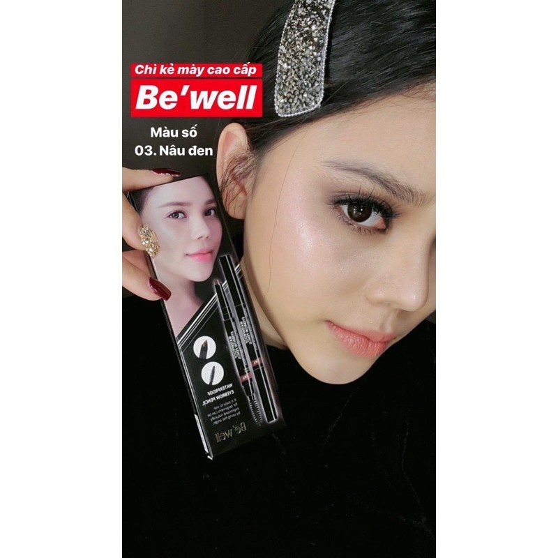 Chì kẻ chân mày cao cấp Be’well Eye Brow Pencil