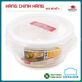 Hộp thủy tinh hình tròn Lock and Lock cao cấp LLG881 LLG885