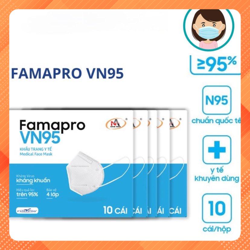 Thùng Khẩu Trang Y tế FAMAPRO VN95,Công ty Nam Anh,Chuẩn Farmacity