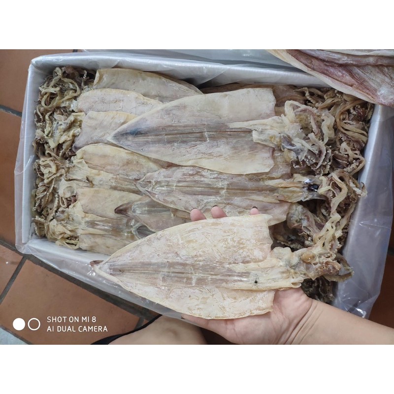 1KG Mực Khô Chuẩn Ngon size 18-20con/kg