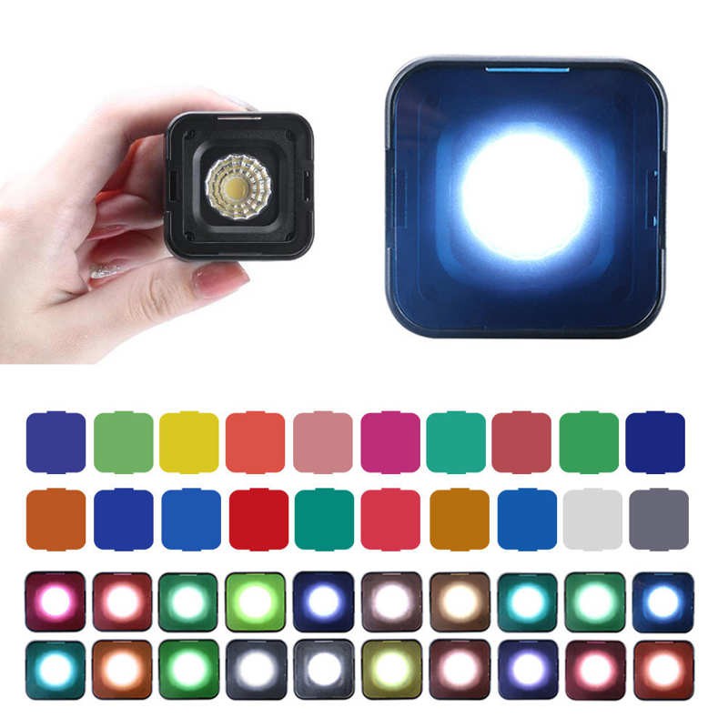 [Ready Stock] Đèn Led Mini Ulanzi L1 Pro Chống Nước Ip67 10m Pin Lithium 5500 ± 200k