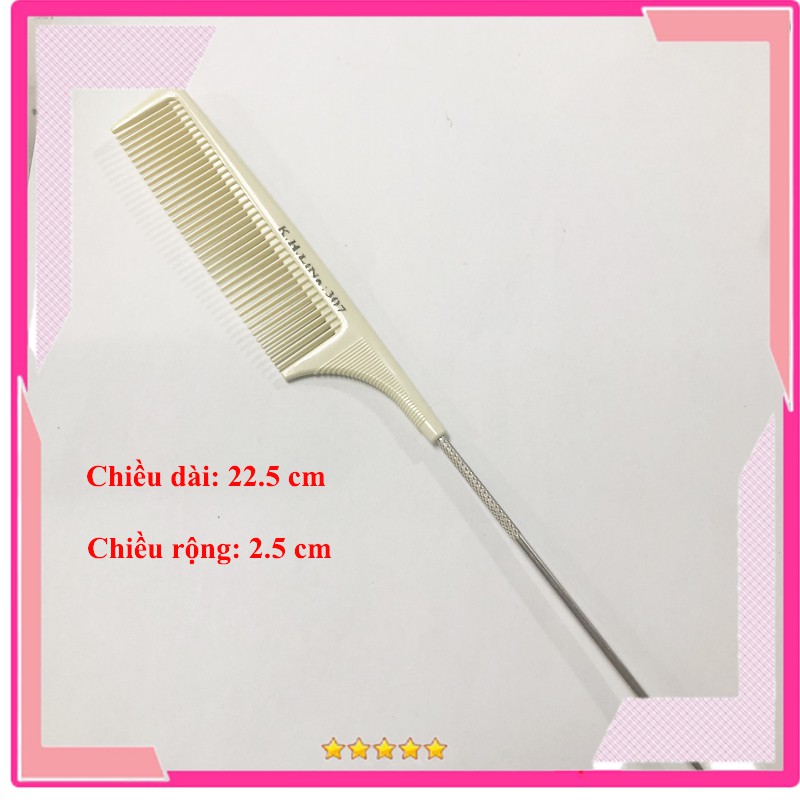 Lược cắt tóc KH đuôi sắt nhọn