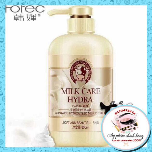 Sữa tắm con Bò Milk Care Hydra 750 - 800ML [NHẬP KHẨU]