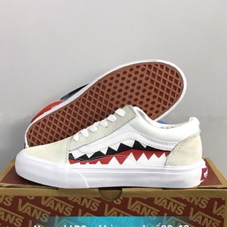 [F⚡️ASH SALE] VANS cá mập trắng