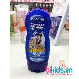 Bubchen - Sữa tắm gội chung Chàng thủy thủ 230ml