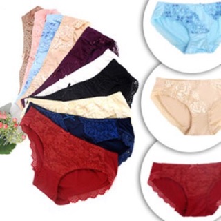 Combo 10 quần cotton phối ren