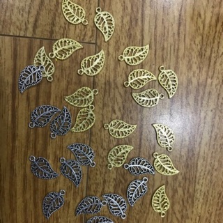 10 mặt lá xi bạc (vàng)