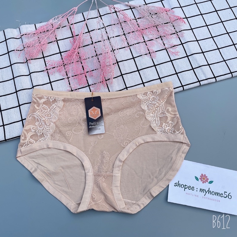 10 quần lót cotton cạp cao fom to cho người béo 60-70kg mã 20250.