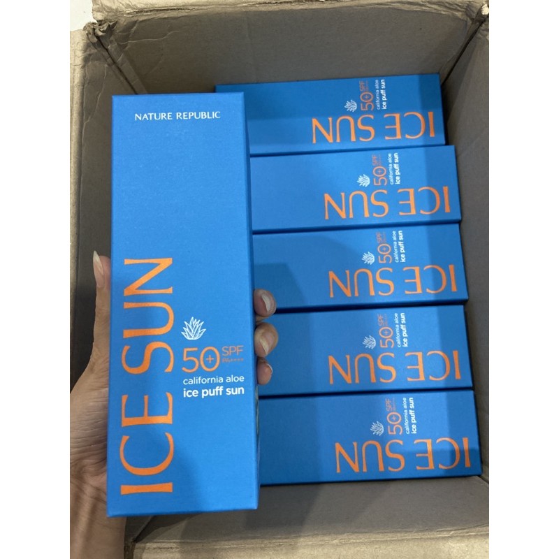 Kem chống nắng Ice Sun Nature Republic SPF 50 PA+++ Hàn Quốc | BigBuy360 - bigbuy360.vn