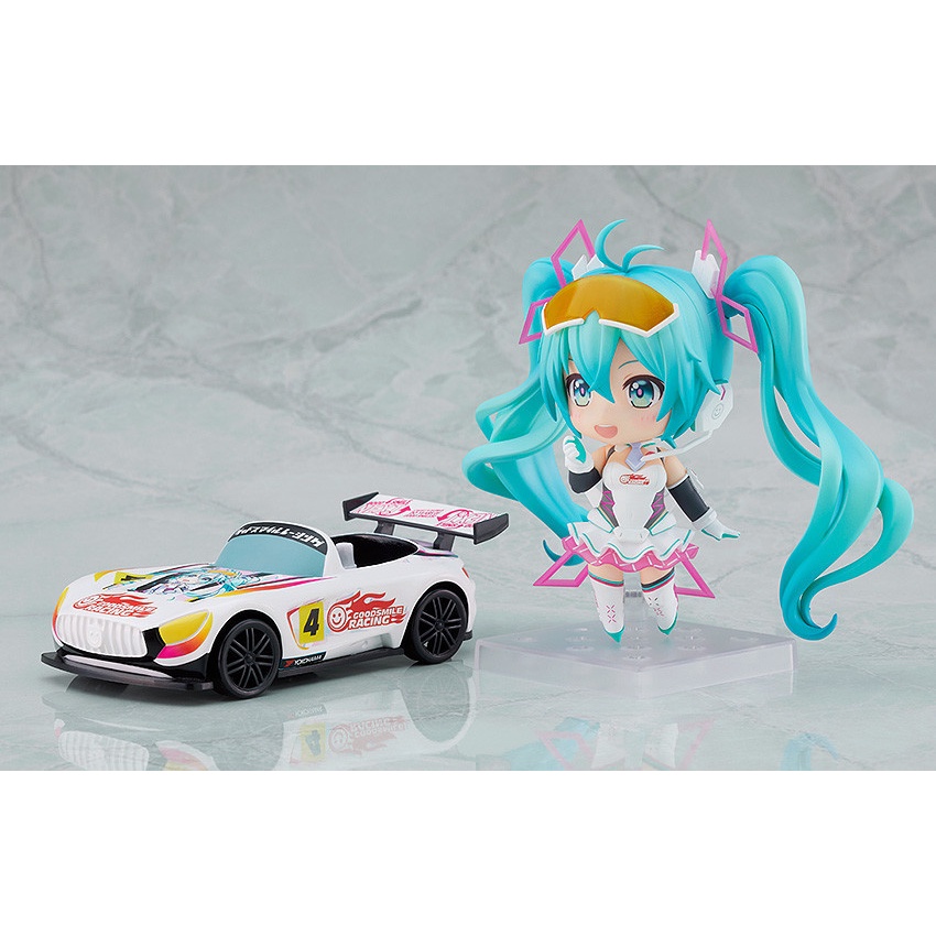 Mô Hình Figure Nhân Vật Anime GOOD SMILE Racing, Hatsune Miku, Nendoroid (#1578), Racing 2021 Ver. (GOOD SMILE Racing)