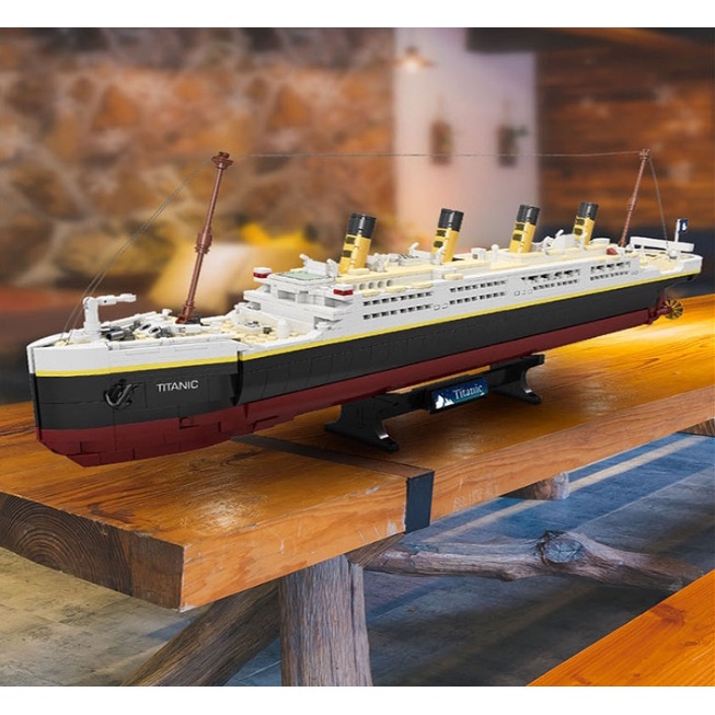 Đồ chơi mô hình xếp hình lắp ráp Lego Tàu Titanic 2022pcs No.6005 II NON LEGO