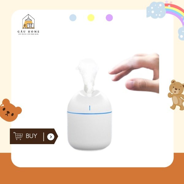 Máy Khuếch Tán Tinh Dầu - May Phun Sương Tạo Ẩm Mini 250ml