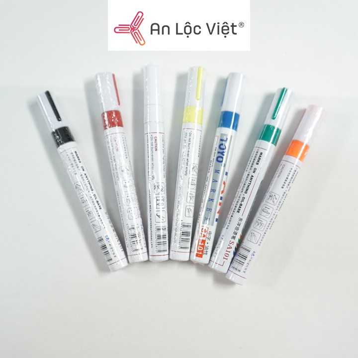 Cây Bút sơn chuyên dụng hàng cam kết 100% Toyo chính hãng Nhật Bản viết trên các bề mặt chất liệu như kính, đá, gỗ