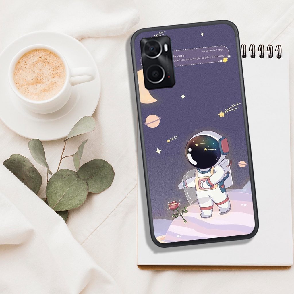 ỐP LƯNG OPPO A76 4G - REALME 9 4G - REALME 9i, IN HÌNH PHI HÀNH GIA CHIBI BAO CHẤT