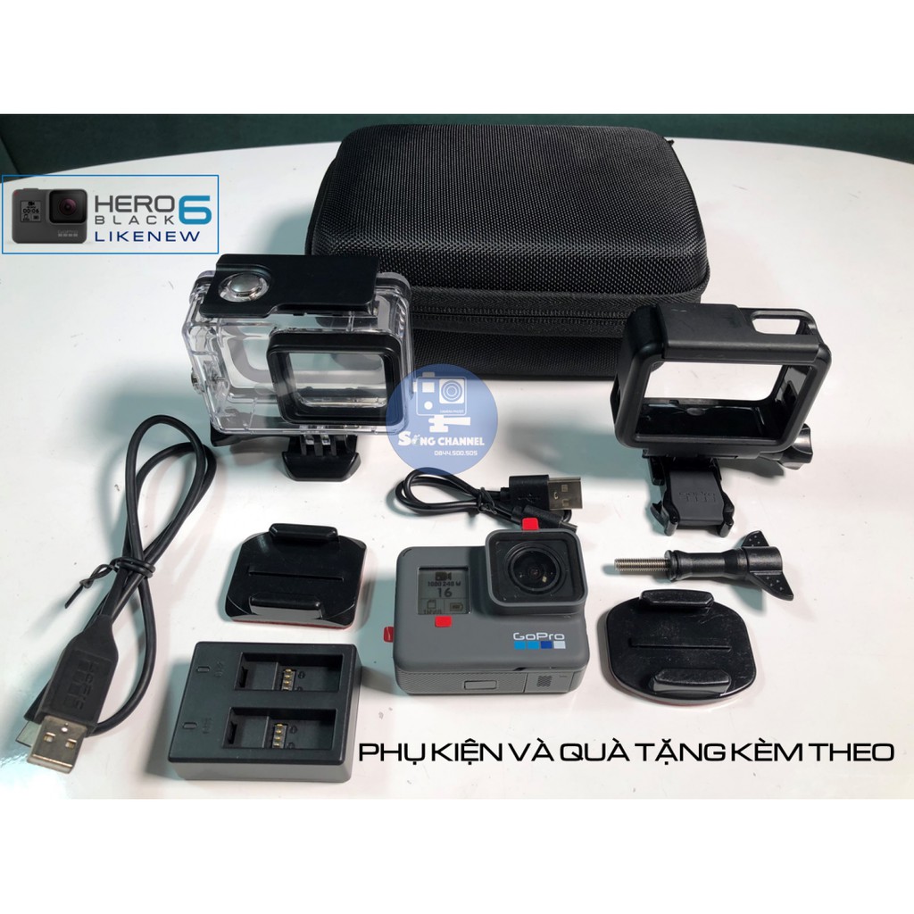 [Mã ELMSDAY giảm 6% đơn 2TR] Máy Quay Gopro Hero 6 Black (Like New) | WebRaoVat - webraovat.net.vn