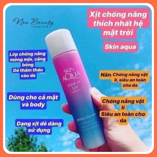 Sịt Chống Nắng Skin Aqua Tone Up UV Spray SPF 50+ PA++++ 70gr