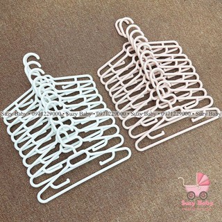 10 móc quần áo trẻ em Inochi Nhật chống trượt Hara Inochi 181