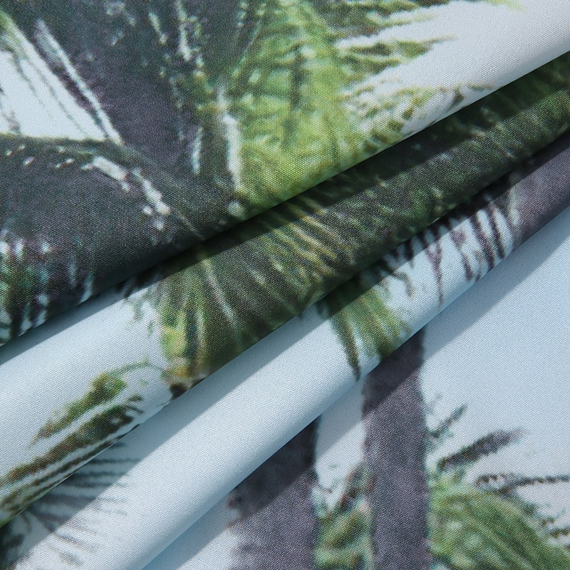 INCERUN Áo Sơ Mi Tay Ngắn Có Cổ In Họa Tiết Thời Trang Đi Biển Cho Nam