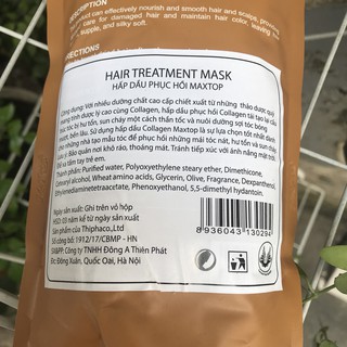 Hấp phục hồi collagen 1 phút MAXTOP 500ml "