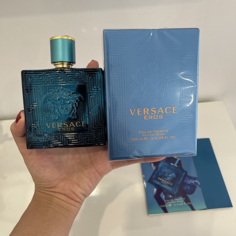 Nước hoa Nam Vesace lịch lãm cho nam -  Dầu thơm nam dung tích 100ml hương thơm nam tính -Biluxurytuson