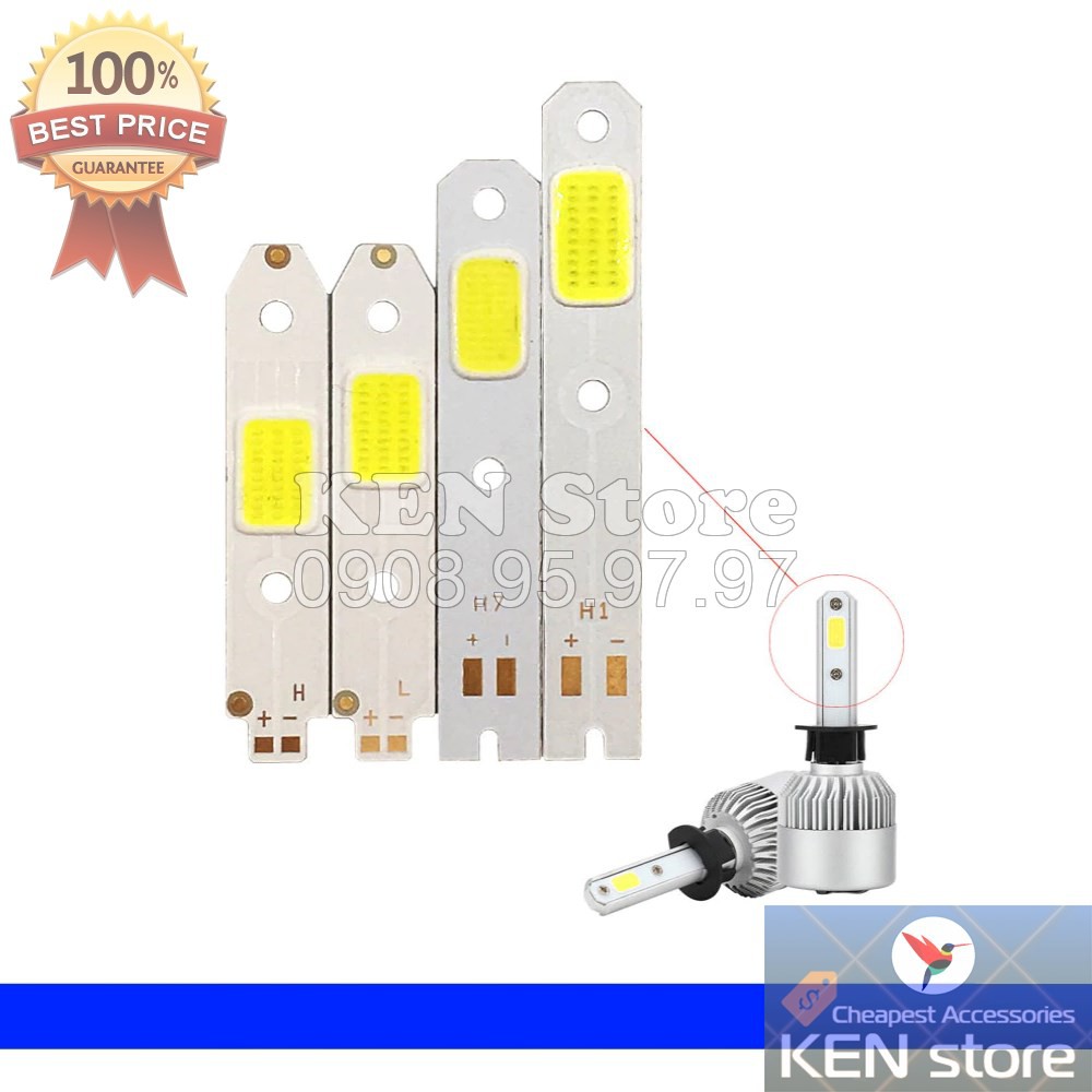 Bóng led, chip led, nhân led COB thay thế cho bóng led C6 S2 15W