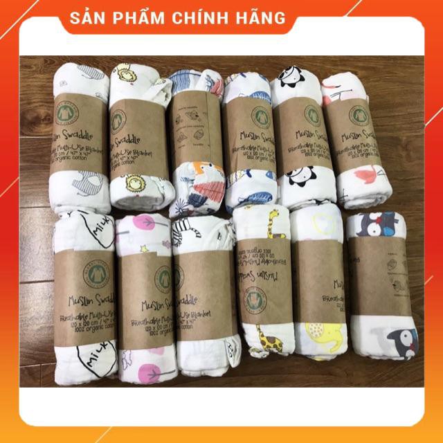 Khăn xô aden organic cho bé