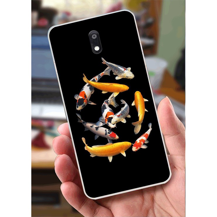 Ốp Lưng Nokia 3 (Dẻo) - Đàn Cá Chép Nhật Đẹp