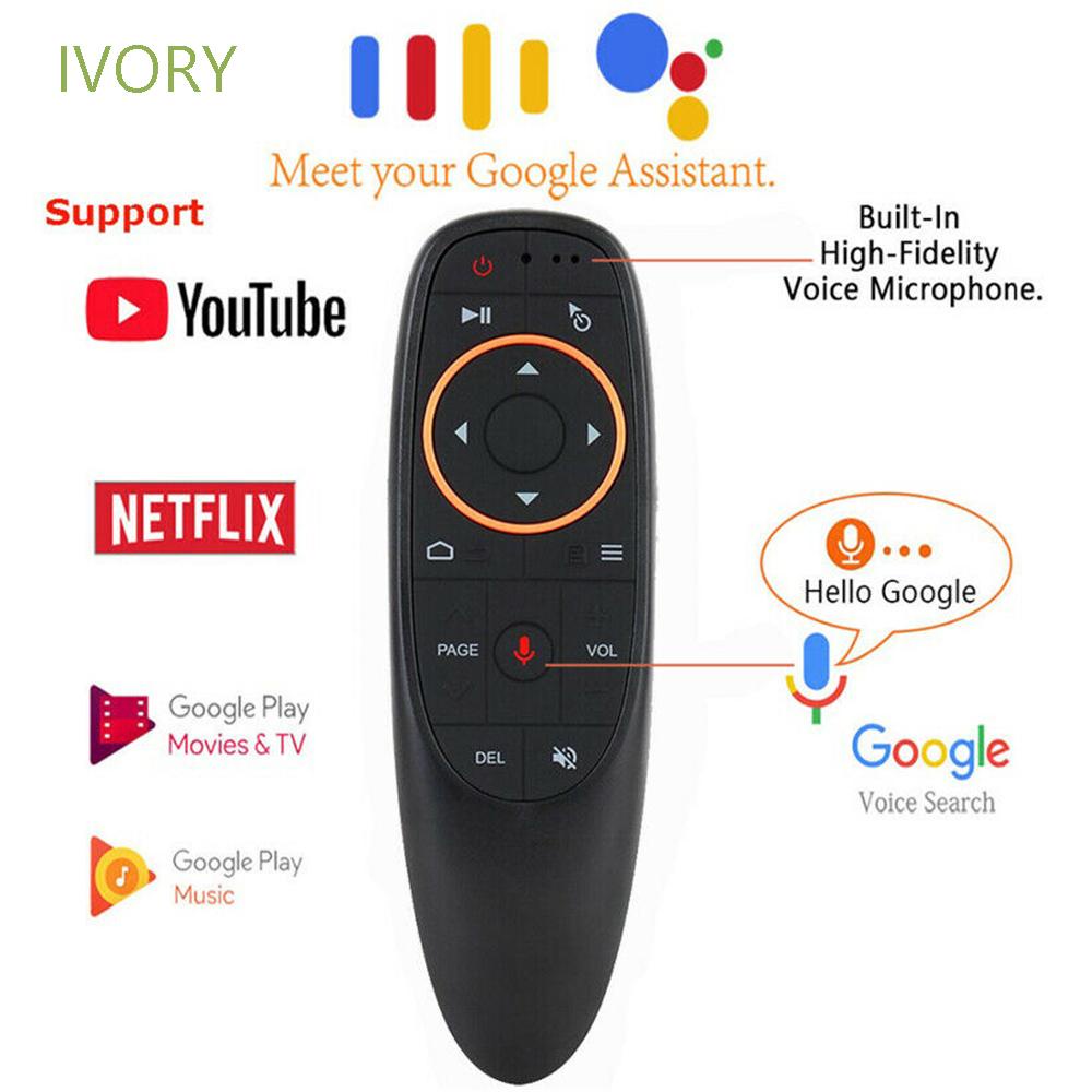 Chuột bay điều khiển từ xa G10/G10S 2.4G đa năng bền bỉ cho TV thông minh/điều khiển hộp thư thoại bằng giọng nói