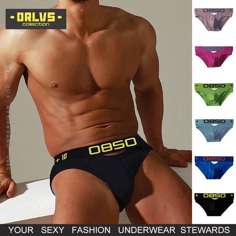 ORLVS Quần lót thoáng mát kiểu dáng gợi cảm cho nam bs3513