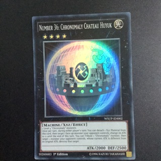 Bài yugioh: number 36 Chronomaly Chateau Huyuk
