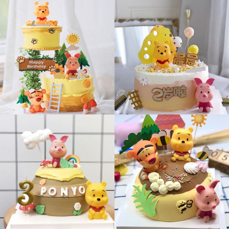 Set que cắm gấu Pooh + ong vàng