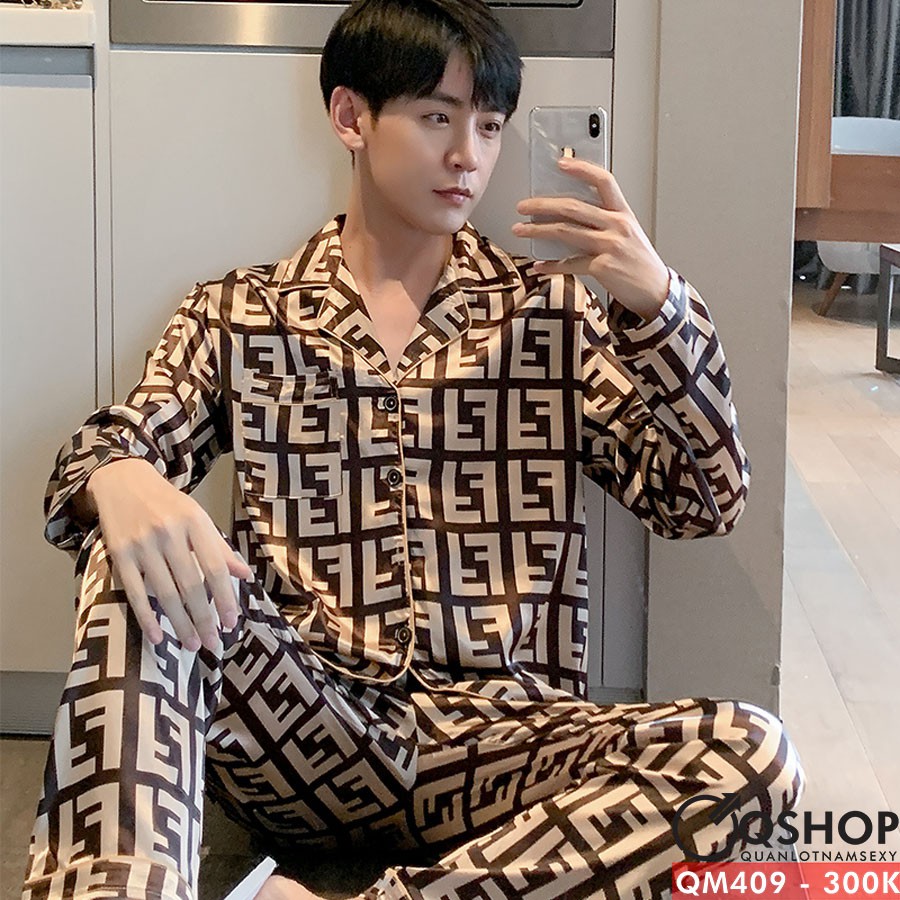 BỘ ĐỒ PIJAMA NAM CAO CẤP QSHOP QM409