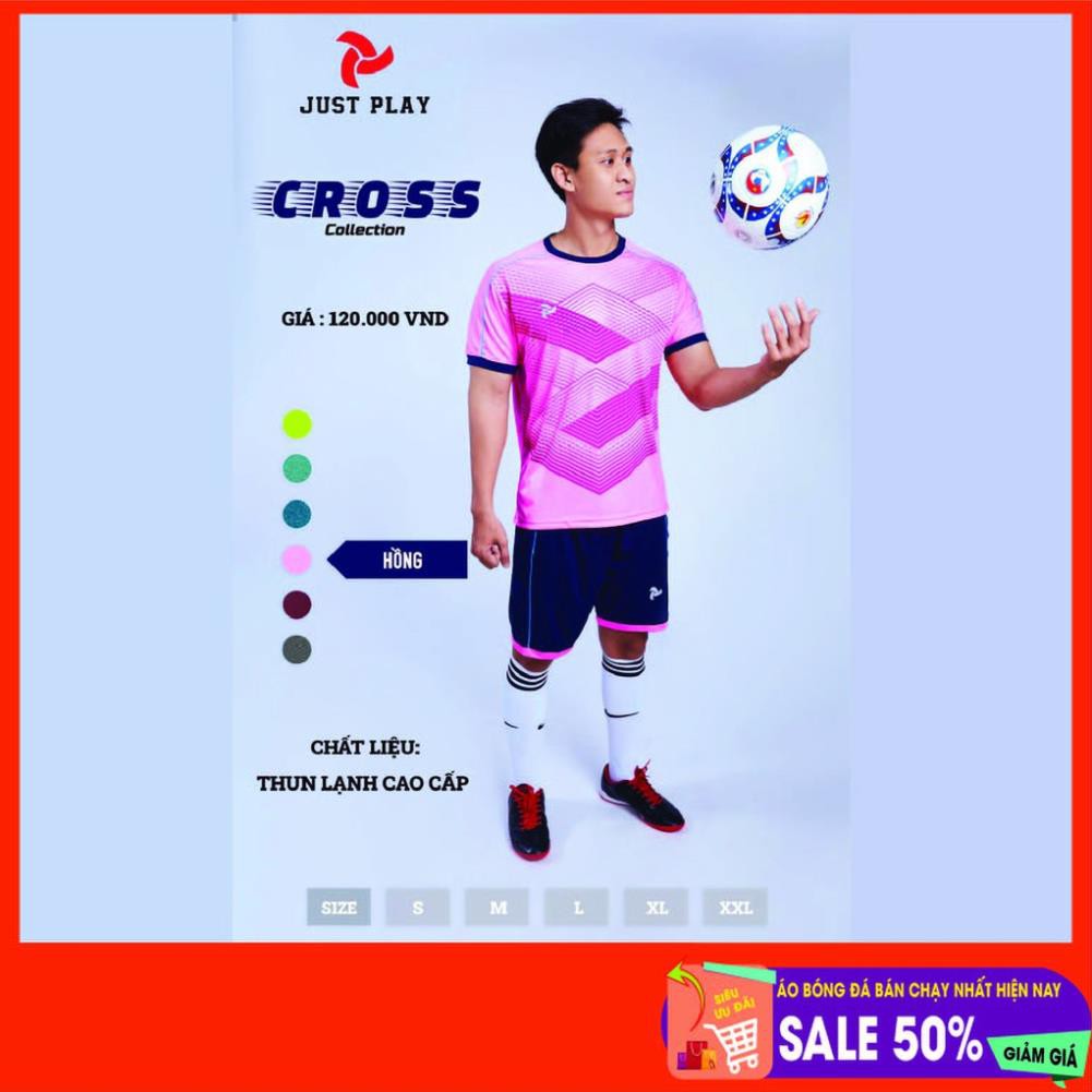 Bộ áo bóng đá không logo JP CROSS 2021 - 2022 sẵn kho, giá tốt